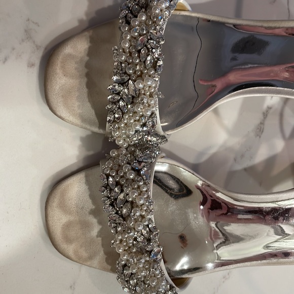 Badgley Mischka Clara Embellished Sandal - Picture 4 of 5